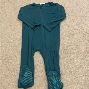 Kyte Baby Emerald Footie - 6-12 months